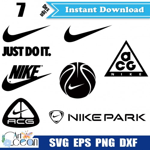 Nike Logo Dxf 
