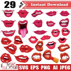 Lips svg,mouth svg,red lips svg,kissing lips svg clipart,Lips clipart logo vector silhouette cut file stencil file cricut png dxf-JY372