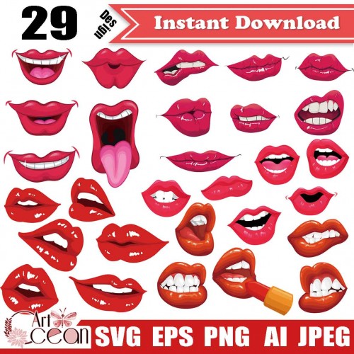 Download Lips Svg Mouth Svg Red Lips Svg Kissing Lips Svg Clipart Lips Clipart Logo Vector Silhouette Cut File Stencil File Cricut Png Dxf Jy372