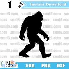 Chimpanzees SVG,Chimpanzees PNG,Chimpanzees DXF,ape-man svg,Vector,Silhouette,Cut File,Cricut File