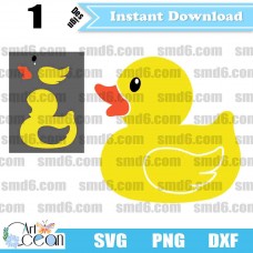 Duck-Bath Duck SVG,Duck PNG,Duck DXF,Vector,Silhouette,Cut File,Cricut File,Clipart