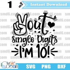 Gifts for 10 Year SVG,10th Anniversary SVG,DXF,PNG,Vector,Silhouette,Cut File,Cricut File,Clipart
