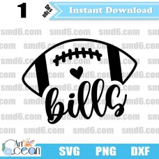 Bills Football SVG,Bills Shirt SVG,Bills Mascot SVG,PNG,DXF,Vector,Silhouette,Cut File,Cricut File,Clipart