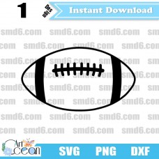 Football SVG,Football PNG,Football DXF,Vector,Silhouette,Cut File,Cricut File,Clipart3